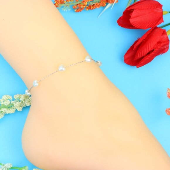 Elegant Handmade Anklet – Perfect for Women & Girls | Ideal Gift Option, DYC1208 - Picture 5 of 6